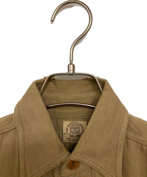 BSA（BSA）BSA (BSA) ヴィンテージSWEET-ORRボーイスカウトシャツ ブラウン サイズ:不明(実寸サイズをご確認ください)の古着・服飾アイテム