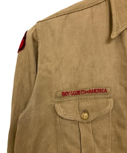 BSA（BSA）BSA (BSA) ヴィンテージSWEET-ORRボーイスカウトシャツ ブラウン サイズ:不明(実寸サイズをご確認ください)の古着・服飾アイテム