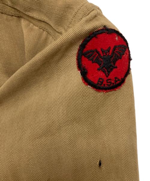 BSA（BSA）BSA (BSA) ヴィンテージSWEET-ORRボーイスカウトシャツ ブラウン サイズ:不明(実寸サイズをご確認ください)の古着・服飾アイテム