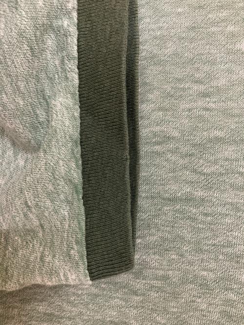 Champion（チャンピオン）Champion (チャンピオン) 80S 霜降りリンガーTシャツ グリーン サイズ:Mの古着・服飾アイテム