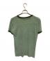 Champion (チャンピオン) 80S 霜降りリンガーTシャツ グリーン サイズ:M：3000円