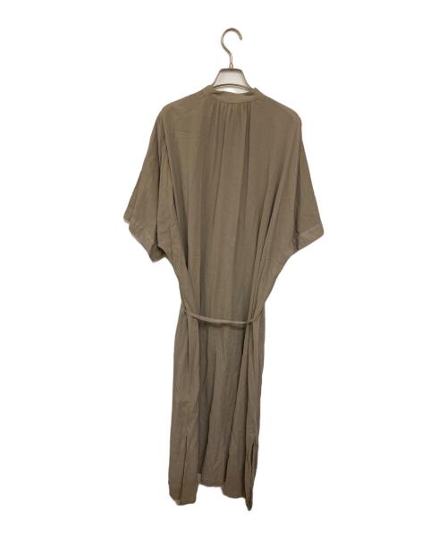Whim Gazette（ウィムガゼット）Whim Gazette (ウィムガゼット) 2WAYリラックスシャツワンピース カーキ サイズ:FREEの古着・服飾アイテム
