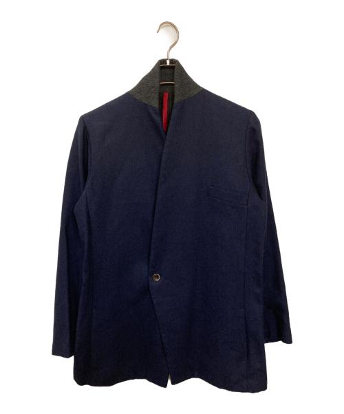 YANTOR（ヤントル）YANTOR (ヤントル) ウールジャケット ネイビー サイズ:Mの古着・服飾アイテム
