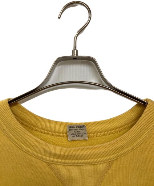 BUZZ RICKSON'S（バズリクソンズ）BUZZ RICKSON'S (バズリクソンズ) USMCプリントスウェット イエロー サイズ:Lの古着・服飾アイテム