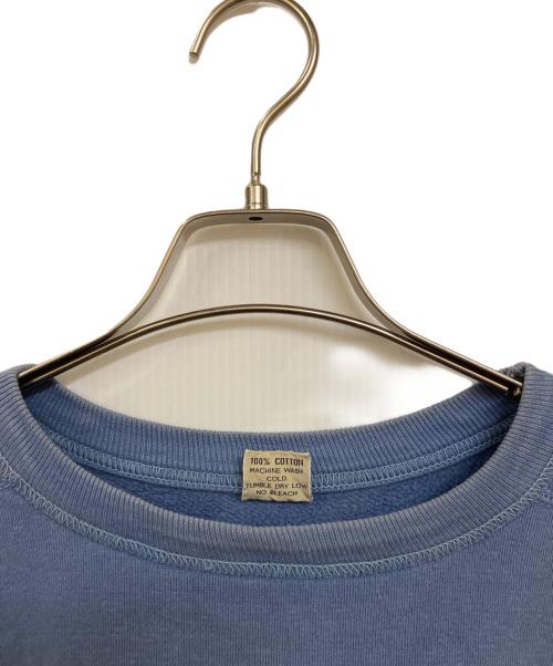 BUZZ RICKSON'S（バズリクソンズ）BUZZ RICKSON'S (バズリクソンズ) MIGHTY EIGHTH プリントスウェット スカイブルー サイズ:Lの古着・服飾アイテム