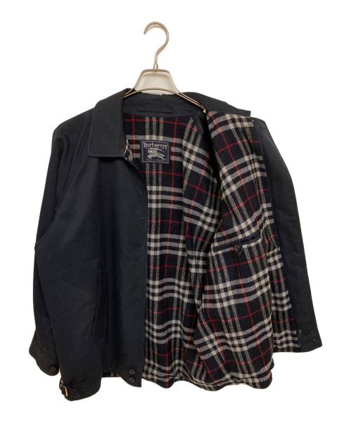 Burberry's（バーバリー）Burberry's (バーバリーズ) ヴィンテージ裏地ノヴァチェックスイングトップ ネイビー サイズ:48の古着・服飾アイテム