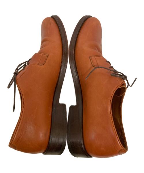 A.P.C.（アーペーセー）A.P.C. (アーペーセー) 外羽根プレーントゥシューズ ブラウン サイズ:43の古着・服飾アイテム