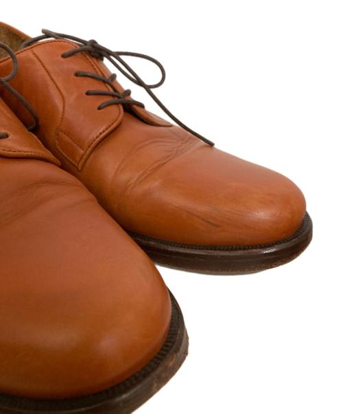 A.P.C.（アーペーセー）A.P.C. (アーペーセー) 外羽根プレーントゥシューズ ブラウン サイズ:43の古着・服飾アイテム