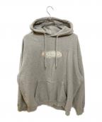 FEELSフィールズ）の古着「ロゴ刺繍パーカー」｜グレー