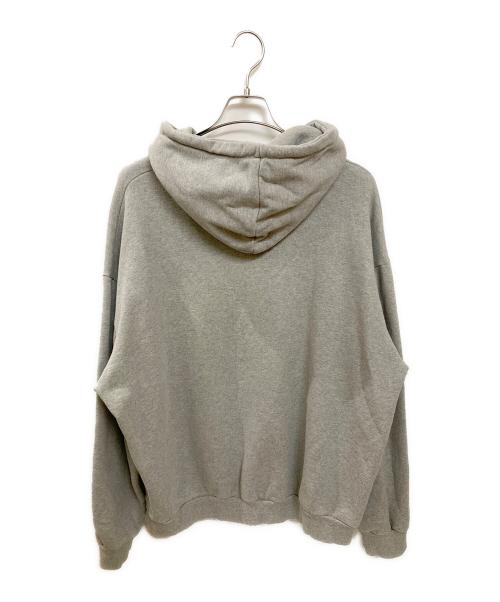 FEELS（フィールズ）FEELS (フィールズ) ロゴ刺繍パーカー グレー サイズ:XLの古着・服飾アイテム