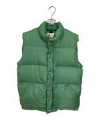 Crescent Down Worksクレセントダウンワークス）の古着「ダウンベスト」｜グリーン