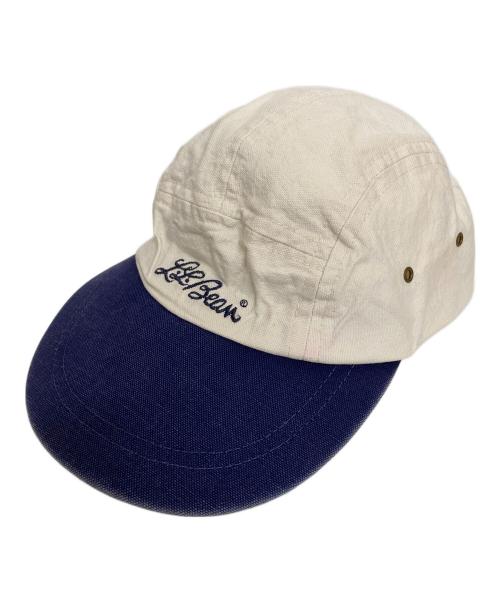 L.L.Bean（エルエルビーン）L.L.Bean (エルエルビーン) キャップ ホワイト×ネイビーの古着・服飾アイテム