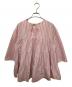 YORI（ヨリ）の古着「ストライプティアードチュニック」｜ピンク