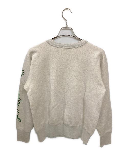 BUZZ RICKSON'S（バズリクソンズ）Buzz Rickson's (バズリクソンズ) JOLLY ROGERプリントスウェット グレー サイズ:Mの古着・服飾アイテム