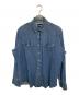 Wrangler（ラングラー）の古着「古着デニムウエスタンシャツ」｜インディゴ
