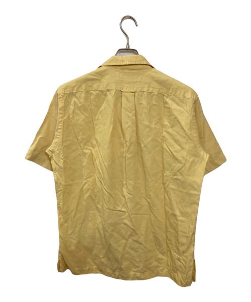 POLO RALPH LAUREN（ポロ・ラルフローレン）POLO RALPH LAUREN (ポロ・ラルフローレン) 古着シルクコットン半袖オープンカラーシャツ イエロー サイズ:Sの古着・服飾アイテム