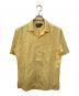 POLO RALPH LAUREN（ポロ・ラルフローレン）の古着「古着シルクコットン半袖オープンカラーシャツ」｜イエロー