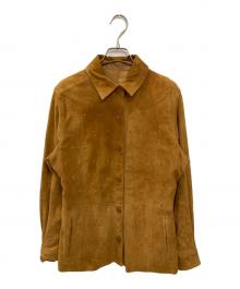 SERRA by TORRAS（トーラス）の古着「古着装飾スウェードジャケット」｜ブラウン