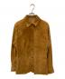 SERRA by TORRAS（トーラス）の古着「古着装飾スウェードジャケット」｜ブラウン