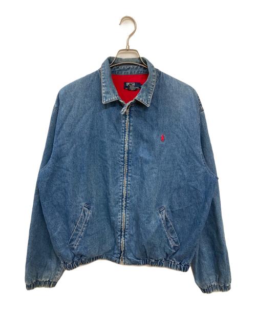 POLO RALPH LAUREN（ポロ・ラルフローレン）POLO RALPH LAUREN (ポロ・ラルフローレン) 90S デニムスイングトップ インディゴ サイズ:Lの古着・服飾アイテム