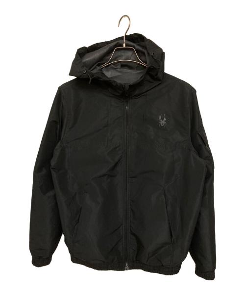 SPIDER（スパイダー）SPIDER (スパイダー) マウンテンパーカー ブラック サイズ:Sの古着・服飾アイテム
