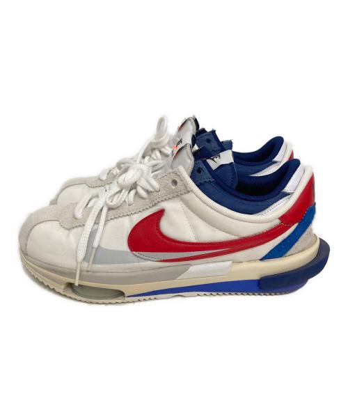 NIKE（ナイキ）NIKE (ナイキ) sacai (サカイ) スニーカー ホワイト サイズ: 28.5cmの古着・服飾アイテム