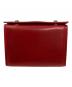 M+ (エムピウ) ミッレフォッリエ コンパクトウォレット レッド：15000円