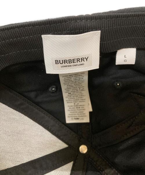 BURBERRY LONDON（バーバリーロンドン）BURBERRY LONDON (バーバリーロンドン) キャップ ブラック サイズ:Lの古着・服飾アイテム