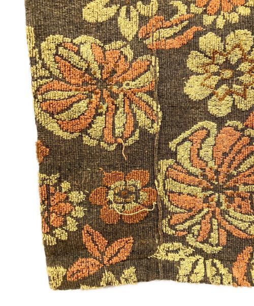 INSCRIRE（アンスクリア）INSCRIRE (アンスクリア) パイル地フラワーパンツ オレンジ サイズ:不明(実寸サイズをご確認ください)の古着・服飾アイテム