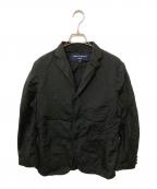 COMME des GARCONS HOMMEコムデギャルソン オム）の古着「綿タイプライタージャケット」｜ブラック