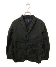 COMME des GARCONS HOMME（コムデギャルソン オム）の古着「綿タイプライタージャケット」｜ブラック
