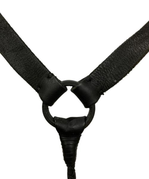 KMRII（ケムリ）KMRii (ケムリ) BANKER (バンカー) ガンホルダーレザーベスト ブラック サイズ:不明(実寸サイズをご確認ください)の古着・服飾アイテム