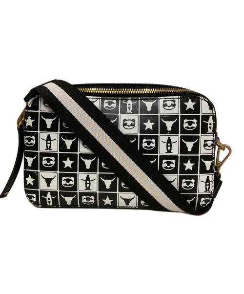 VIVIENNE TAM（ヴィヴィアンタム）VIVIENNE TAM (ヴィヴィアンタム) チェッカーボードロデオの2WAYバッグ ブラックの古着・服飾アイテム