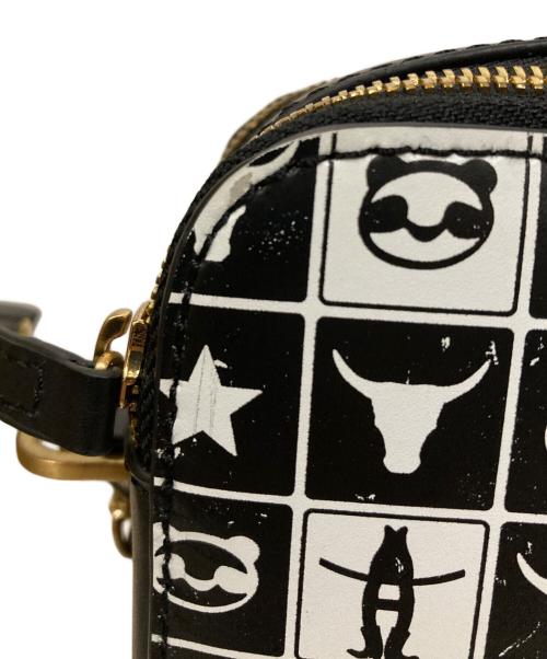 VIVIENNE TAM（ヴィヴィアンタム）VIVIENNE TAM (ヴィヴィアンタム) チェッカーボードロデオの2WAYバッグ ブラックの古着・服飾アイテム