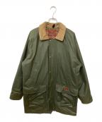 WOOLRICHウールリッチ）の古着「オイルド調ジャケット」｜カーキ