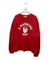 A BATHING APE（ア ベイシング エイプ）の古着「スウェット」｜レッド