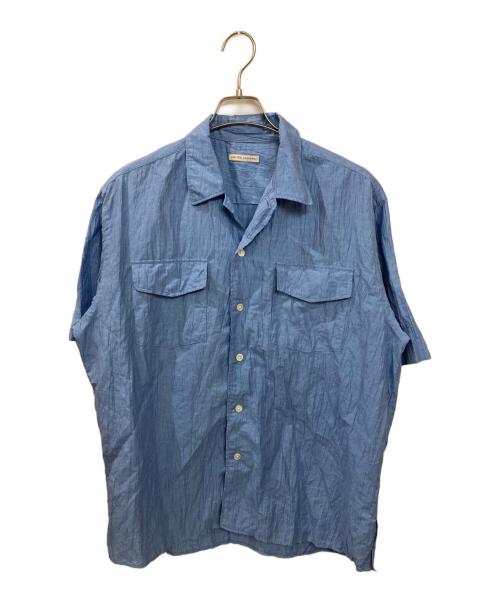 UNITED ARROWS（ユナイテッドアローズ）UNITED ARROWS (ユナイテッドアローズ) リンクル リラックス オープンカラーシャツ スカイブルー サイズ:Lの古着・服飾アイテム