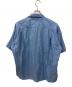 UNITED ARROWS (ユナイテッドアローズ) リンクル リラックス オープンカラーシャツ スカイブルー サイズ:L：6000円