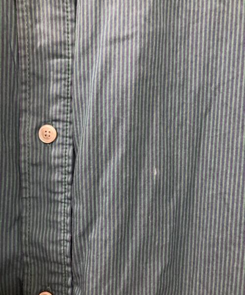 FreshService（フレッシュサービス）FreshService (フレッシュサービス) CORPORATE STRIPE REGULAR COLLAR SHIRT グリーン サイズ:不明(実寸サイズをご確認ください)の古着・服飾アイテム