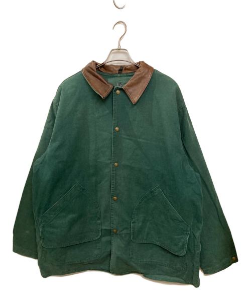 WOOLRICH（ウールリッチ）WOOLRICH (ウールリッチ) 古着ブランケットライナーダックジャケット グリーン サイズ:XLの古着・服飾アイテム