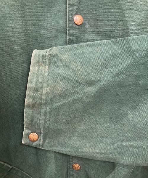 WOOLRICH（ウールリッチ）WOOLRICH (ウールリッチ) 古着ブランケットライナーダックジャケット グリーン サイズ:XLの古着・服飾アイテム