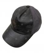 MCMエムシーエム）の古着「COLLECTION CAP」｜ブラック
