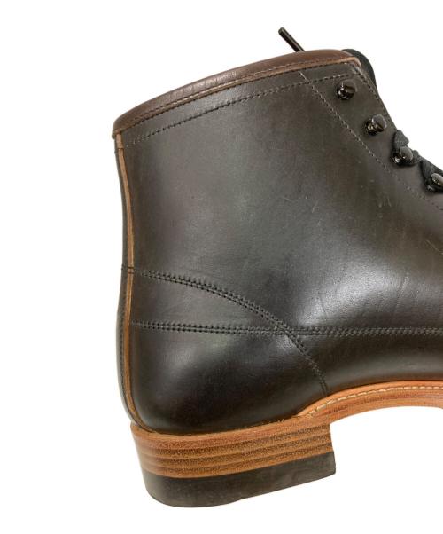 DAPPER'S（ダッパーズ）DAPPER'S (ダッパーズ) クラシック ラインマンブーツ ブラック サイズ:9Dの古着・服飾アイテム