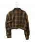 CREDONA (クレドナ) ROME CHECK SHIRT JACKET ブラウン サイズ:FREE：7000円