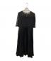 EMOTIONALL DRESSES (エモーショナルドレッシーズ) レース切替タックワンピース ブラック サイズ:M：8000円