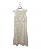 Maglie par ef-deマーリエ パー エフデ）の古着「3D刺繍レースワンピース」｜ホワイト