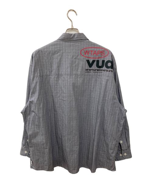 WTAPS（ダブルタップス）WTAPS (ダブルタップス) BD 02 / LS / COTTON. BROADCLOTH. TEXTILE. PROTECT ネイビー サイズ:3の古着・服飾アイテム