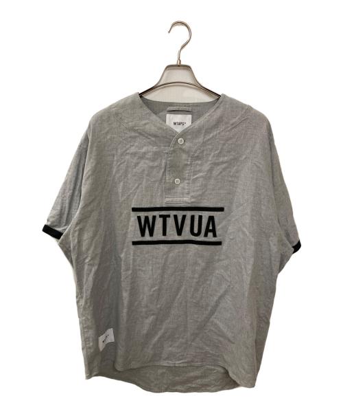 WTAPS（ダブルタップス）WTAPS (ダブルタップス) LEAGUE / SS / COTTON. TWILL グレー サイズ:3の古着・服飾アイテム