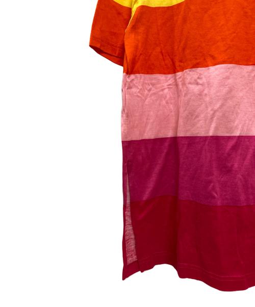 Christian Dior Sports（クリスチャン ディオールスポーツ）Christian Dior Sports (クリスチャン ディオールスポーツ) 90S 刺繍ロゴマルチボーダーカットソー マルチカラー サイズ:Mの古着・服飾アイテム