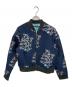 VIVIENNE TAM（ヴィヴィアンタム）の古着「ドラゴンジャガードブルゾン」｜ネイビー